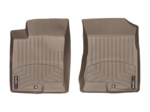 Hyundai Sonata FloorLiner - Front - WeatherTech - DigitalFit - Tan - `07-`10
