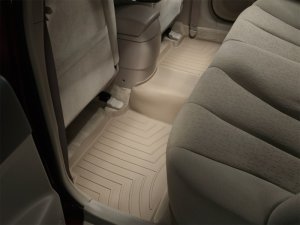 Hyundai Sonata FloorLiner - Rear - WeatherTech - DigitalFit - Tan - `07-`10