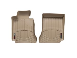 Mercedes-Benz C-Class FloorLiner - Front - WeatherTech - DigitalFit - Tan - `08-`13