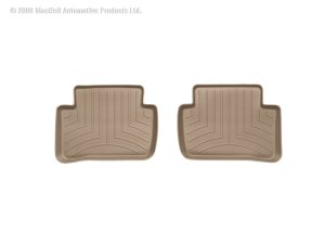 Mercedes-Benz C-Class FloorLiner - Rear - WeatherTech - DigitalFit - Tan - `08-`13 Mercedes-Benz C-Class FloorLiner - Rear - WeatherTech - DigitalFit - Tan - `08-`13
