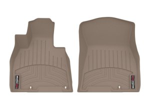 Genesis GV80 FloorLiner - Front - WeatherTech - DigitalFit - Tan - `21-`27