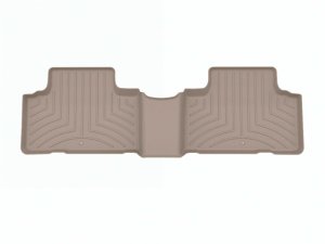 Genesis GV80 Floor Mats - Rear - WeatherTech - FloorLiner HP - Tan - `21-`24