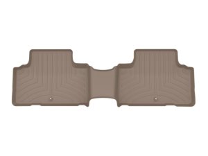Genesis GV80 FloorLiner - Rear - WeatherTech - FloorLiner DigitalFit - Tan - `22-`24 Genesis GV80 FloorLiner - Rear - WeatherTech - FloorLiner DigitalFit - Tan - `22-`24