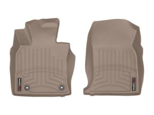 Toyota Camry FloorLiner - Front - WeatherTech - DigitalFit - Tan - `20-`27