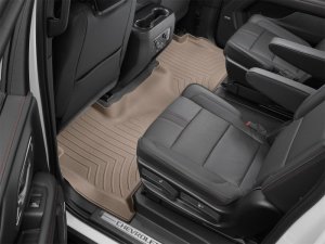 Chevrolet Tahoe FloorLiner - Rear - WeatherTech - DigitalFit - Tan - `21-`27