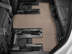 Cadillac Escalade ESV FloorLiner - Rear - WeatherTech - DigitalFit - Tan - `21-`27