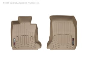 BMW 528 FloorLiner - Front - WeatherTech - DigitalFit - Tan - `04-`10 BMW 528 FloorLiner - Front - WeatherTech - DigitalFit - Tan - `04-`10