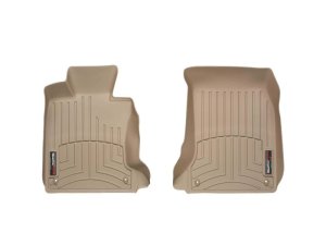 BMW 528 FloorLiner - Front - WeatherTech - DigitalFit - Tan - `04-`10 BMW 528 FloorLiner - Front - WeatherTech - DigitalFit - Tan - `04-`10