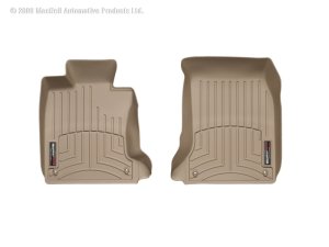 BMW 528 FloorLiner - Front - WeatherTech - DigitalFit - Tan - `04-`10 BMW 528 FloorLiner - Front - WeatherTech - DigitalFit - Tan - `04-`10