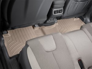 Hyundai Santa Fe FloorLiner - Rear - WeatherTech - DigitalFit - Tan - `21-`27