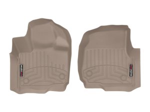Ford Expedition FloorLiner - Front - WeatherTech - DigitalFit - Tan - `21-`27