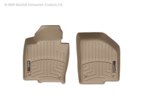 Volkswagen Passat FloorLiner - Front - WeatherTech - DigitalFit - Tan - `06-`08