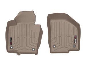 Volkswagen Passat FloorLiner - Front - WeatherTech - DigitalFit - Tan - `06-`08