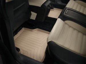 Volkswagen Passat Floor Mat - Rear - WeatherTech - FloorLiner DigitalFit - Tan - `06-`08