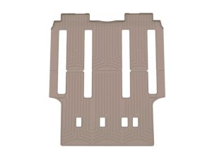 Kia Carnival Floor Mat Set - Rear - WeatherTech - FloorLiner HP - Tan - `22-`25 Kia Carnival Floor Mat Set - Rear - WeatherTech - FloorLiner HP - Tan - `22-`25