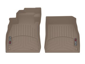 Nissan Sentra FloorLiner - Front - WeatherTech - DigitalFit - Tan - `22-`27