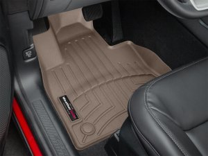 Ford Explorer FloorLiner - Front - WeatherTech - DigitalFit - Tan - `22-`27