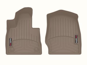 Ford Explorer FloorLiner - Front - WeatherTech - DigitalFit - Tan - `22-`27