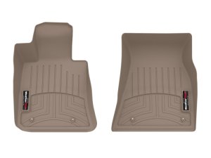 BMW i4 Floor Liners - Front - WeatherTech - DigitalFit - Tan - `22-`27 BMW i4 Floor Liners - Front - WeatherTech - DigitalFit - Tan - `22-`27