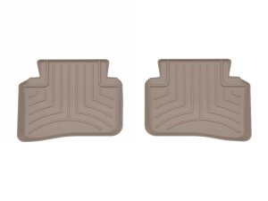 Mercedes-Benz C-Class Floor Mats - Rear - WeatherTech - FloorLiner HP - Tan - `22-`24 Mercedes-Benz C-Class Floor Mats - Rear - WeatherTech - FloorLiner HP - Tan - `22-`24
