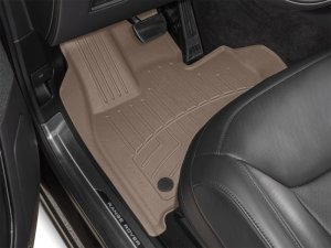 Land Rover Range Rover Sport FloorLiner HP - Front - WeatherTech - Tan - `23-`25