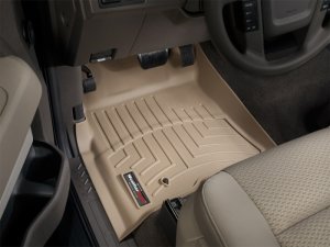 Ford F-150 Front FloorLiner - WeatherTech - DigitalFit - Tan - `08-`10