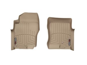 Nissan Pathfinder FloorLiner - Front - WeatherTech - DigitalFit - Tan - `08-`12 Nissan Pathfinder FloorLiner - Front - WeatherTech - DigitalFit - Tan - `08-`12