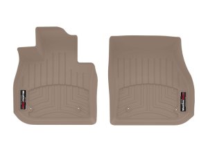 BMW X2 Floor Mats - Front - WeatherTech - DigitalFit - Tan - `24-`26 BMW X2 Floor Mats - Front - WeatherTech - DigitalFit - Tan - `24-`26