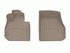 BMW X2 Floor Mat Set - Front - WeatherTech - FloorLiner HP - Tan - 2024+ BMW X2 Floor Mat Set - Front - WeatherTech - FloorLiner HP - Tan - 2024+