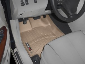 Toyota Venza FloorLiner - Front - WeatherTech - DigitalFit - Tan - `09-`11