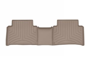 Hyundai Santa Fe Floor Mat Set - Rear - WeatherTech - HP - Tan - `24-`25