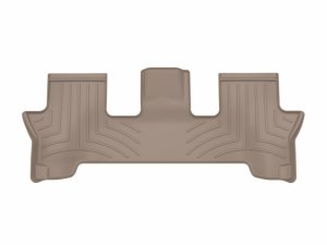 Hyundai Santa Fe Floor Mat - Rear - WeatherTech - FloorLiner HP - Tan - `24-`26 Hyundai Santa Fe Floor Mat - Rear - WeatherTech - FloorLiner HP - Tan - `24-`26