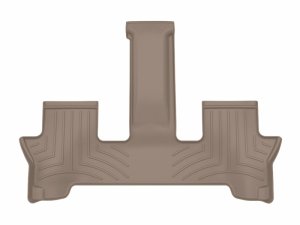 Hyundai Santa Fe Floor Mat Set - Rear - WeatherTech - FloorLiner HP - Tan - `24-`26 Hyundai Santa Fe Floor Mat Set - Rear - WeatherTech - FloorLiner HP - Tan - `24-`26