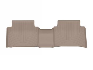 Hyundai Santa Fe Hybrid FloorLiner - Rear - WeatherTech - DigitalFit - Tan - `24-`26 Hyundai Santa Fe Hybrid FloorLiner - Rear - WeatherTech - DigitalFit - Tan - `24-`26