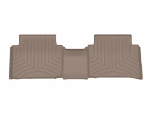 Hyundai Santa Fe Hybrid Floor Mats - Rear - WeatherTech - FloorLiner HP - Tan - `24-`26 Hyundai Santa Fe Hybrid Floor Mats - Rear - WeatherTech - FloorLiner HP - Tan - `24-`26
