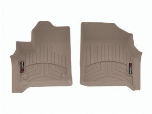 Chevrolet Traverse FloorLiner - Front - WeatherTech - DigitalFit - Tan - `24-`26