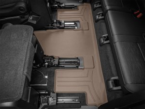 Buick Enclave Floor Mats - Rear - WeatherTech - FloorLiner HP - Tan - `25-`26