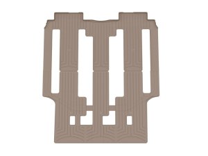 Kia Carnival Floor Mat Set - Rear + Third Row - WeatherTech - FloorLiner HP - Tan - `25-`26
