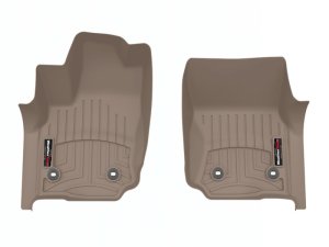 Toyota 4Runner FloorLiner - Front - WeatherTech - DigitalFit - Tan - `25-`26 Toyota 4Runner FloorLiner - Front - WeatherTech - DigitalFit - Tan - `25-`26