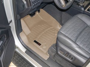 Toyota 4Runner FloorLiner - Front - WeatherTech - DigitalFit - Tan - `25-`26