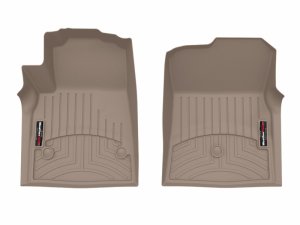 Cadillac Escalade IQ FloorLiner - Front - WeatherTech - DigitalFit - Tan - `25-`26 Cadillac Escalade IQ FloorLiner - Front - WeatherTech - DigitalFit - Tan - `25-`26