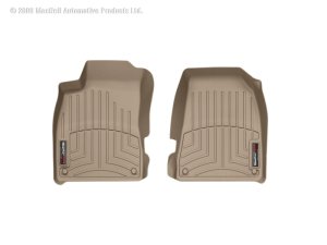 Audi RS4 FloorLiner - Front - WeatherTech - DigitalFit - Tan - `02-`08 Audi RS4 FloorLiner - Front - WeatherTech - DigitalFit - Tan - `02-`08