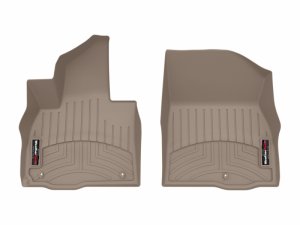 Hyundai Palisade FloorLiner - Front - WeatherTech - DigitalFit - Tan - 2026+ Hyundai Palisade FloorLiner - Front - WeatherTech - DigitalFit - Tan - 2026+