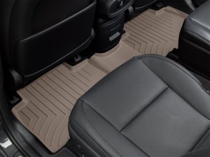 Hyundai Palisade Floor Mat - Rear - WeatherTech - FloorLiner HP - Tan - 2026+