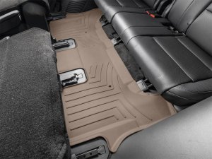 Hyundai Palisade Floor Mat Set - Rear - WeatherTech - 3D FloorLiner HP - Tan - 2026+