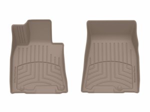 Genesis GV70 Floor Mat - Front - WeatherTech - FloorLiner HP - Tan - 2026+ Genesis GV70 Floor Mat - Front - WeatherTech - FloorLiner HP - Tan - 2026+