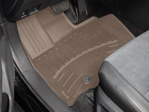 Toyota RAV4 Floor Mat Set - Front - WeatherTech - FloorLiner HP - Tan - 2026+