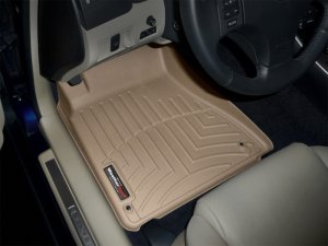 Lexus IS FloorLiner - Front - WeatherTech - DigitalFit - Tan - `06-`13