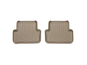 Audi RS4 Floor Mats - Rear - WeatherTech - DigitalFit - Tan - `09-`13 Audi RS4 Floor Mats - Rear - WeatherTech - DigitalFit - Tan - `09-`13