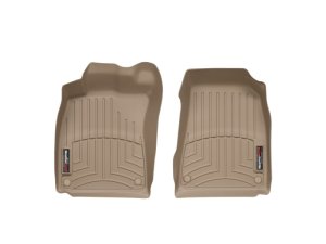 Audi A6 Floor Mat Set - Front - WeatherTech - DigitalFit - Tan - `05-`11 Audi A6 Floor Mat Set - Front - WeatherTech - DigitalFit - Tan - `05-`11